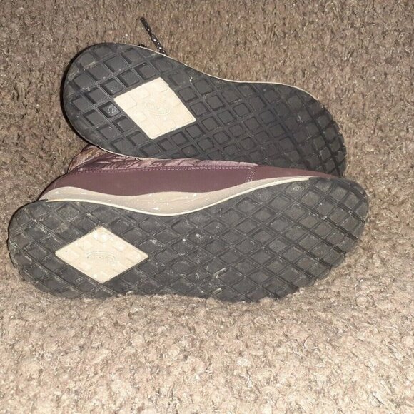 CHACO-Borealis Quilt Waterproof Boots-Plum/Burgundy-Size 6.5-Excellent - Picture 7 of 7